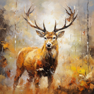Acrylic Abstract Animal Canvas